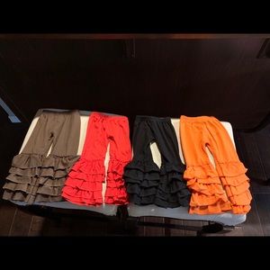 Xxs ruffle pants, we wore at 12-18 months!